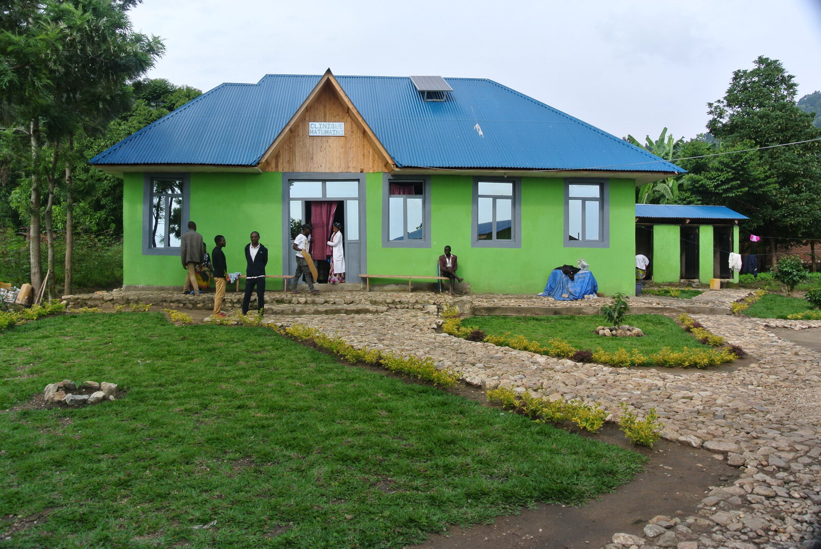 The maternity and pediatric center on Idjwi
